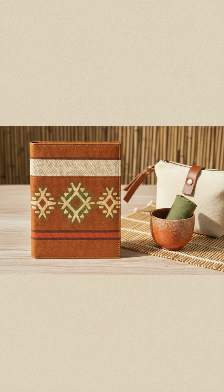 Branded Travel Journal with Story Prompts